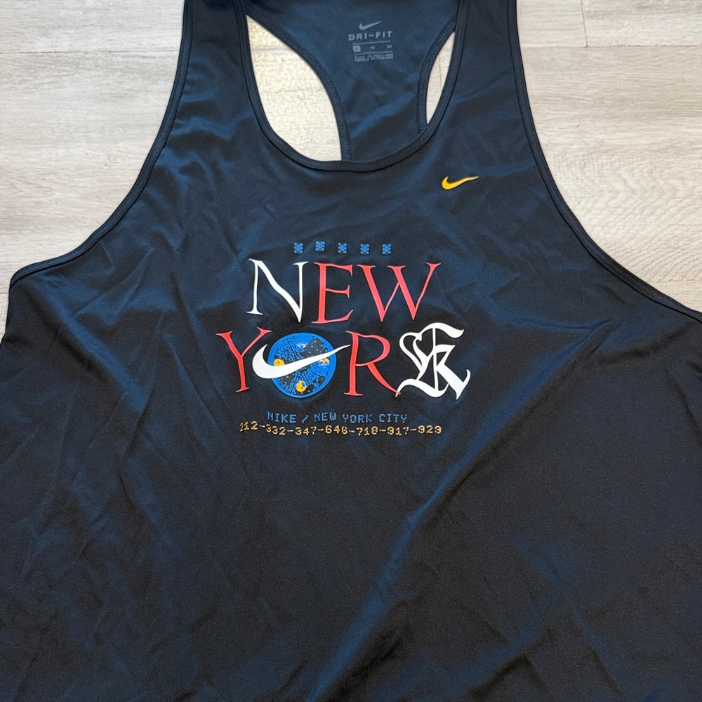 Nike Black New York Tank Top Size XL